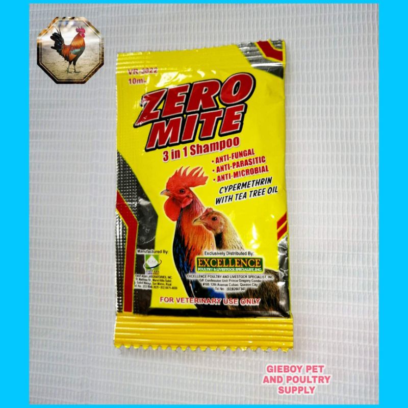 Zero Mite 3in1 Shampoo para sa pangangati at pamumutla ng mukha ng