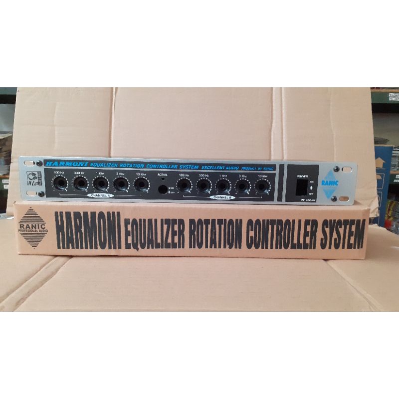 10 channel stereo equalizer box rotary potentiometer | Shopee Philippines