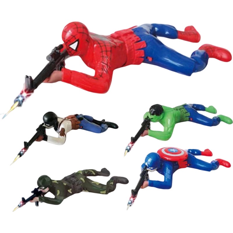 Children's toy Crawling superhero soldiers toy battery operated ...