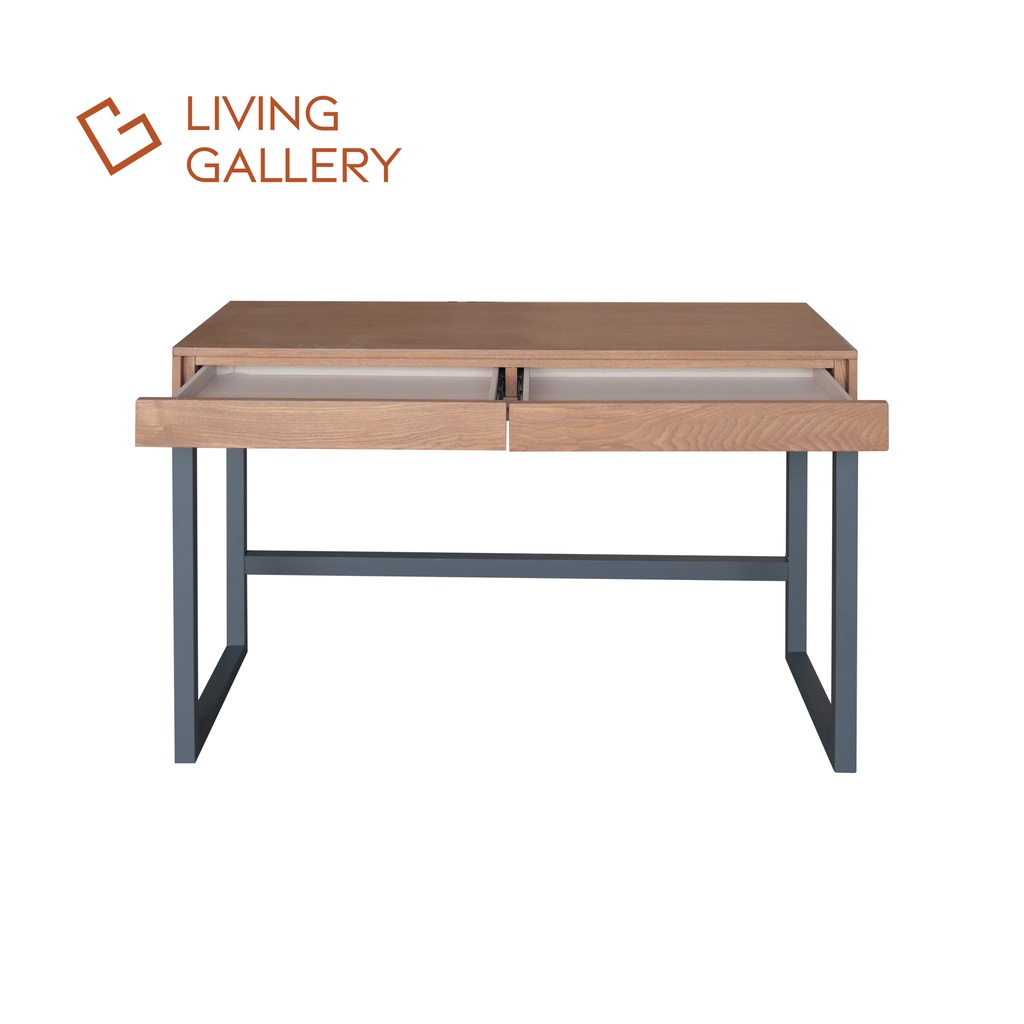 Living Gallery Thompson 2-Drawer Writing Desk | L121xW40xH76.5cm ...