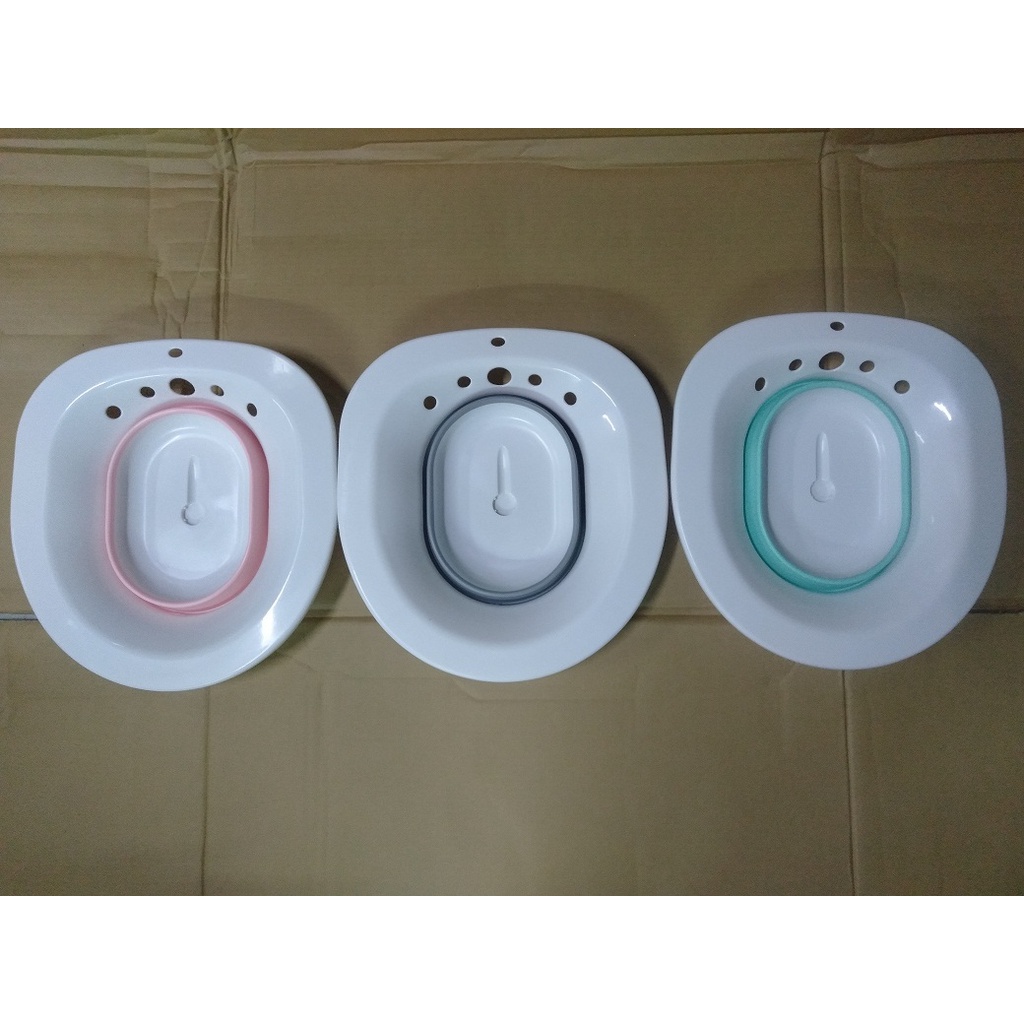 Toilet Seat Hot Sitz Bath for Hemorrhoid Treatment,Postpartum&Pregnant