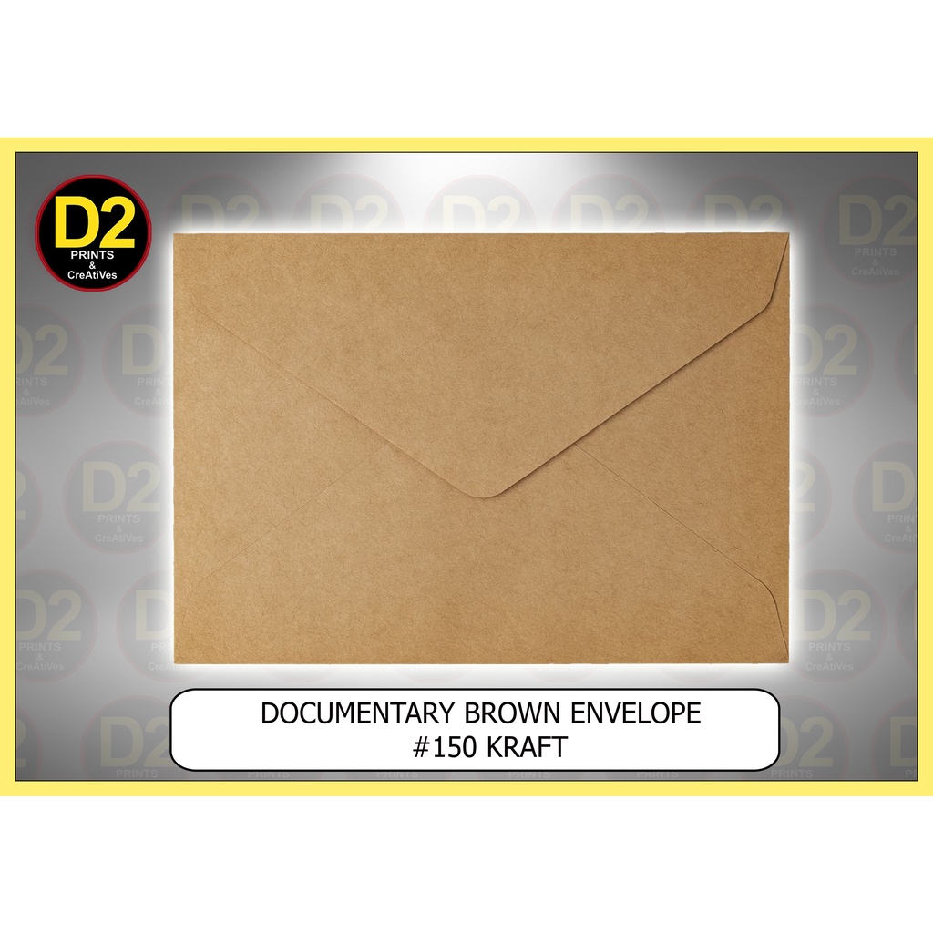 BROWN ENVELOPE A4/SHORT/LONG 150 BY 100'S (KRAFT) Shopee Philippines