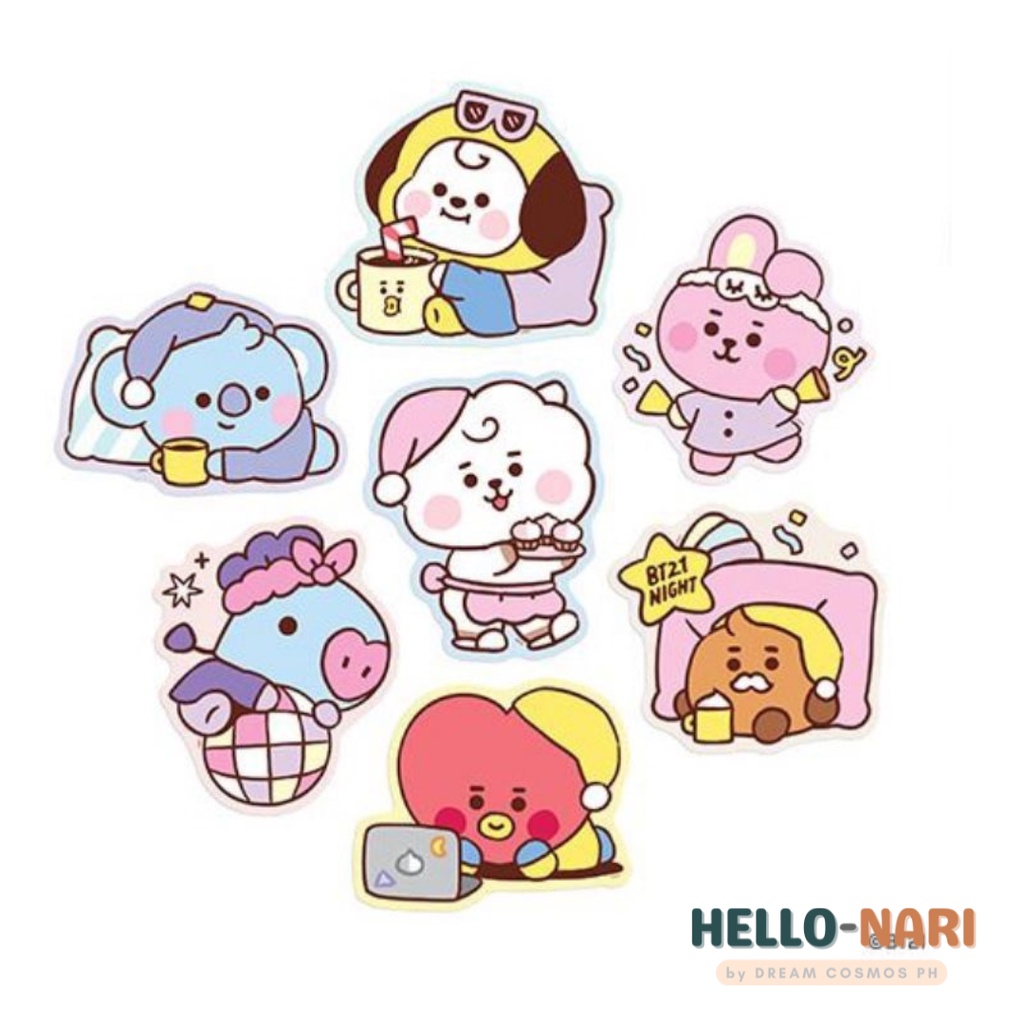 BT21 Official Mouse Pad Party [BTS / LINE FRIENDS / MONOPOLY] | Shopee ...