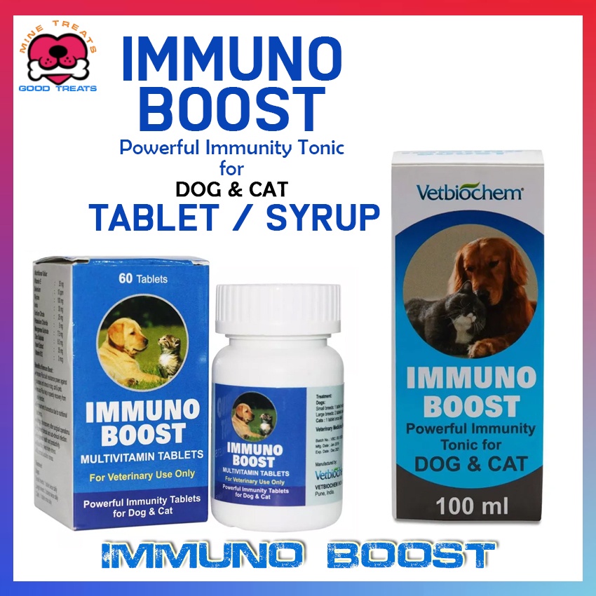 Mine Treats Immuno Boost Multivitamins Powerful Immunity for Dog & Cat
