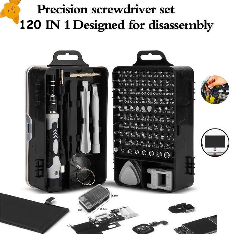 115 in 1 Screwdriver Set hand tools Mini Multi screwdriver