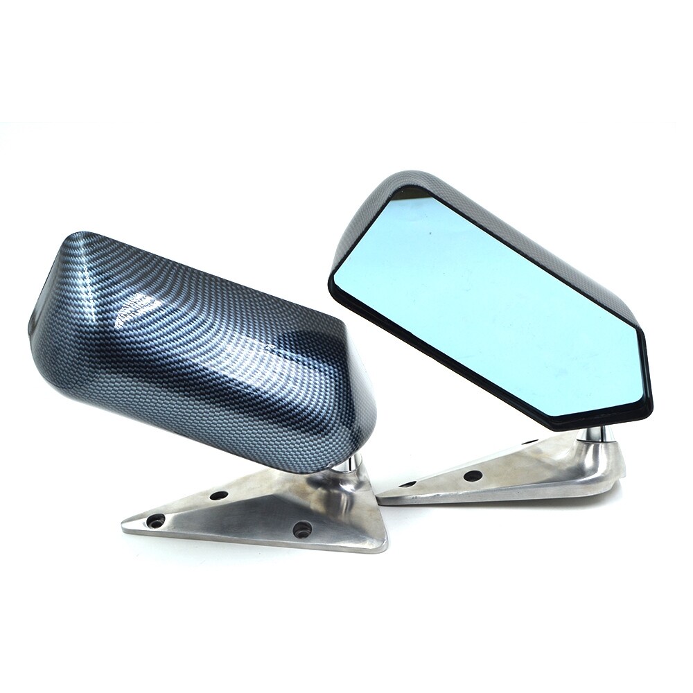 HYS Universal F1 racing car drift carbon fiber Looks ABS side rearview ...