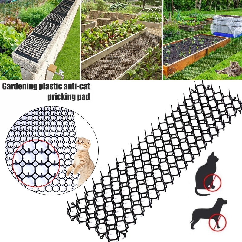 Garden Cat Scat Mat with Spikes Anti Animal Repellent Mat Indoor