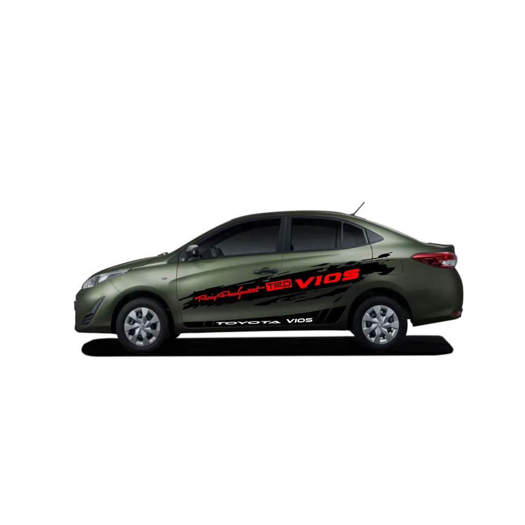 VIOS SIDE STIRPES TRD RACING | Shopee Philippines