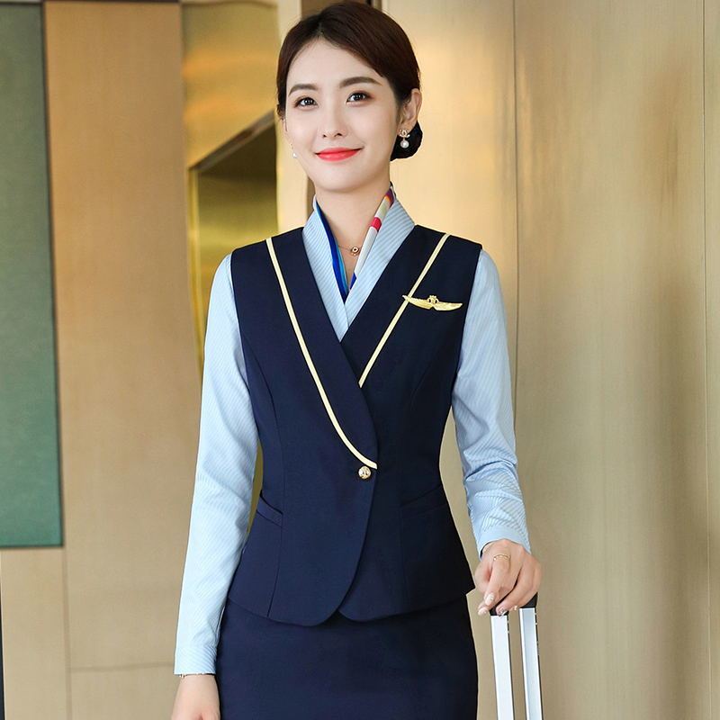 COD Stewardess uniform high-speed rail flight attendant professional ...
