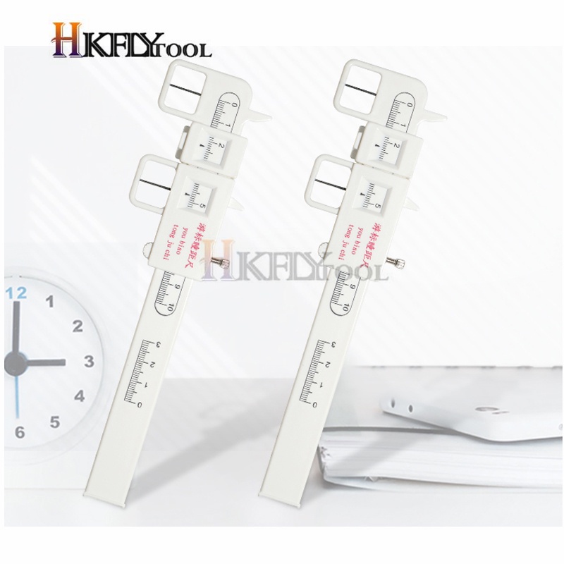 Handle Eye Occluder Optometry PD Ruler Pupil Distance Measuring Tool ...