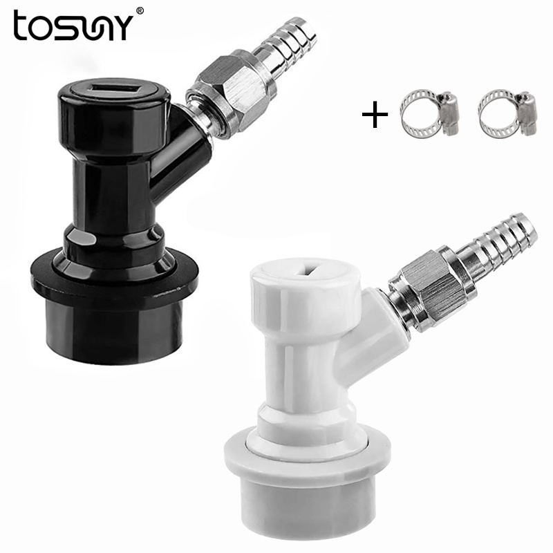 Home Brew Ball Lock Disconnect Set Ball Lock Keg Fittings with MFL ...