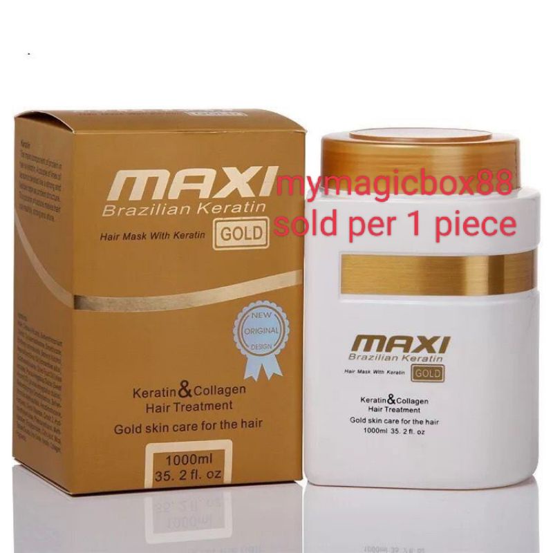 Maxi bio brazilian clearance keratin collagen treatment 1000ml