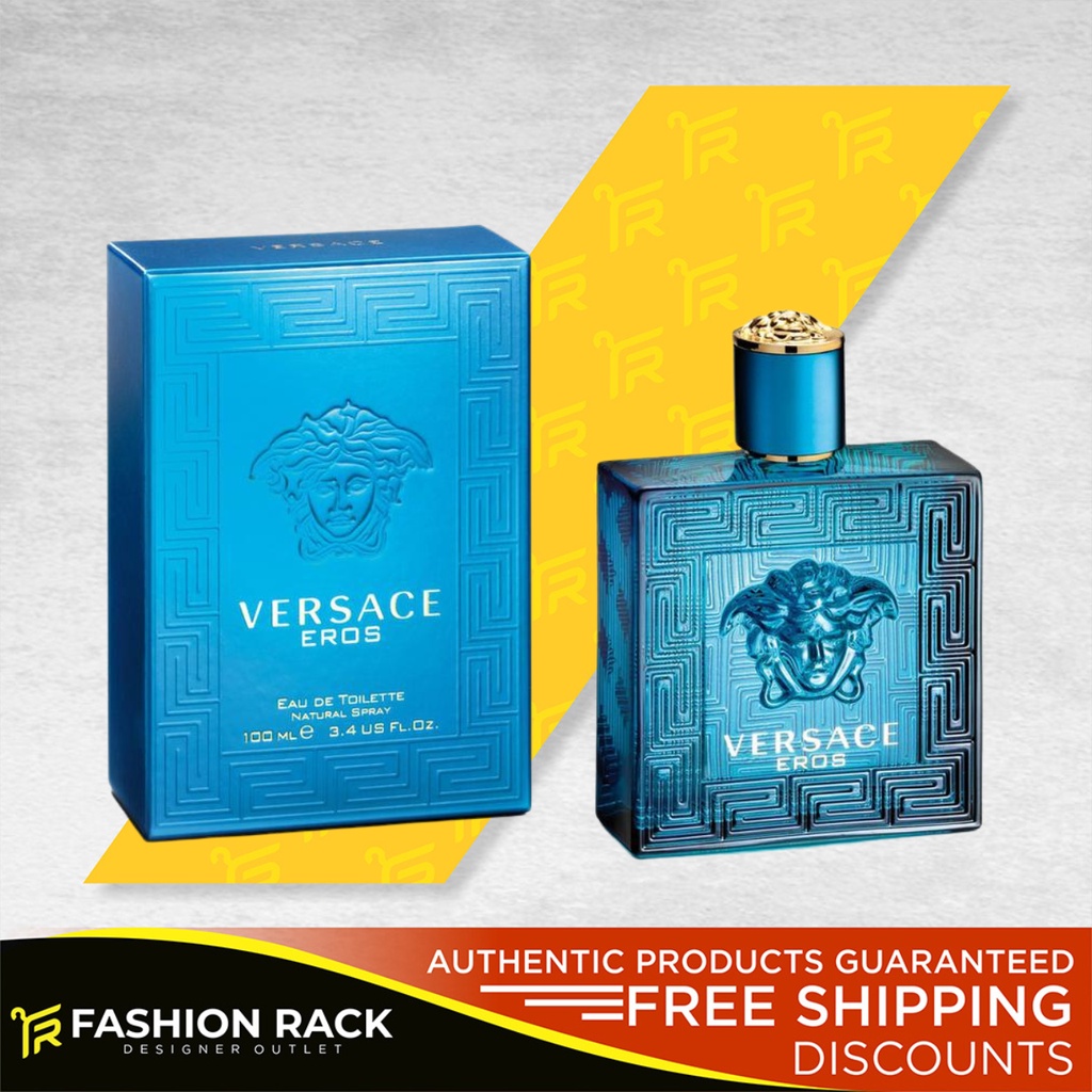 Versace Eros Eau de Toilette for Men 100ml Shopee Philippines