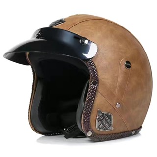 Instock!VGVClassic helmet Retro / Vintage Harley Helmet Half face ...