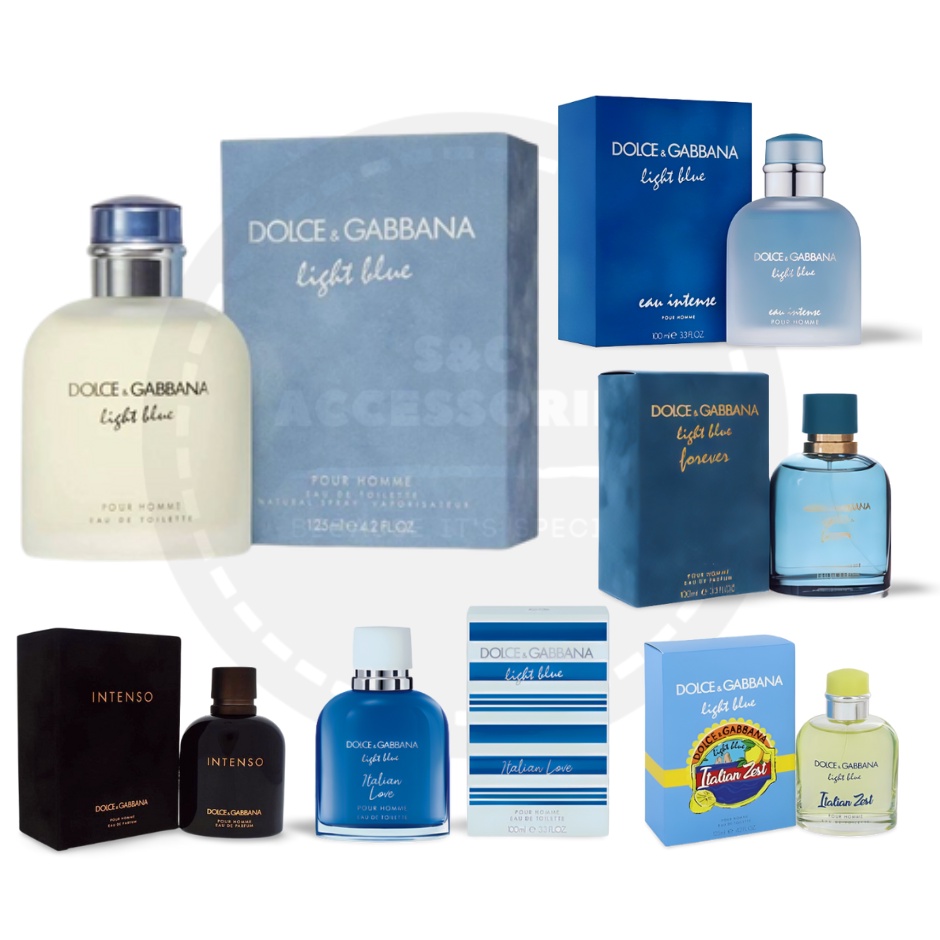 Dolce and gabbana outlet light blue oil