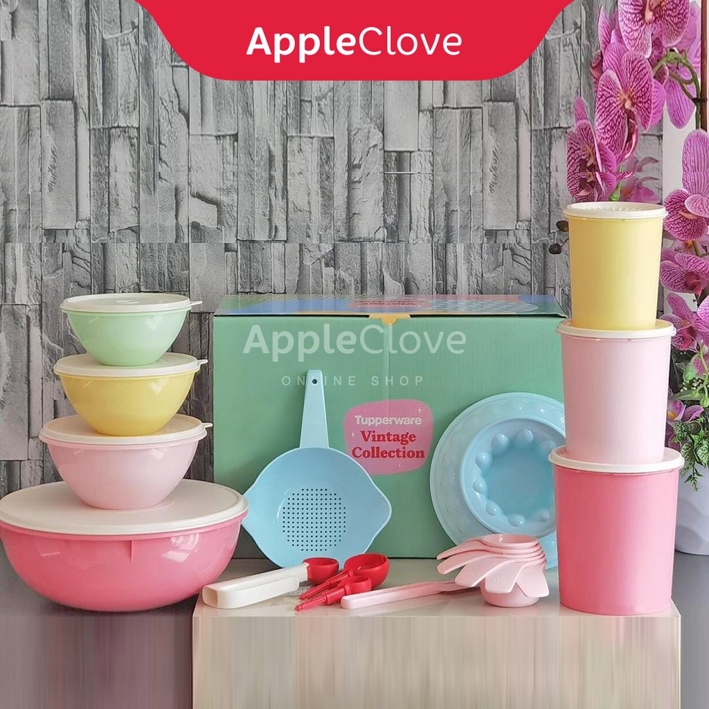 Tupperware Vintage Box Collection box collection | Shopee Philippines