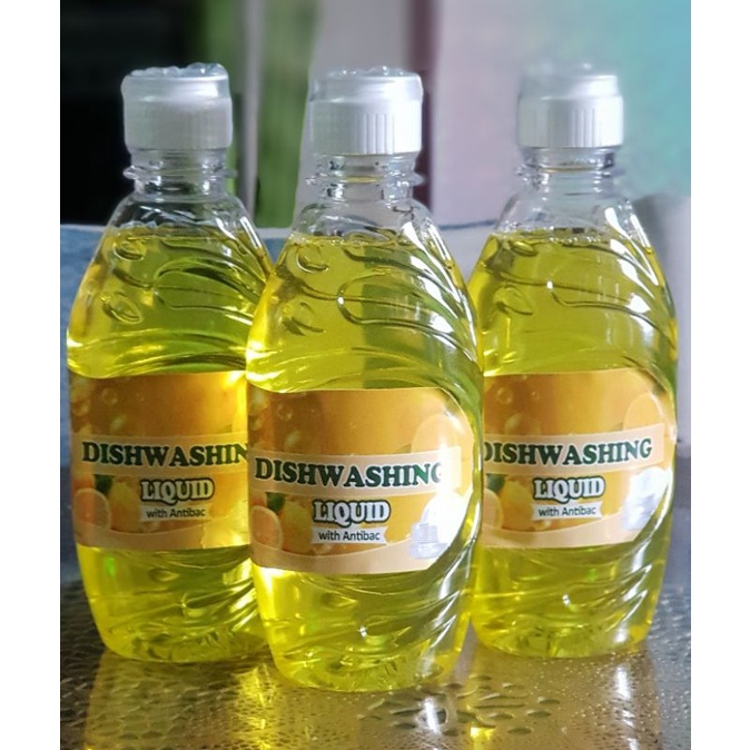 Dishwashing Antibacterial Liquid Soap 250ml Thick Degreasing Formula