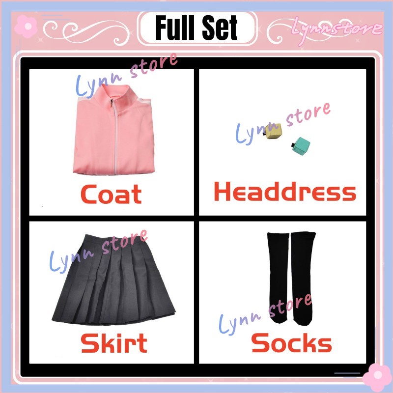 Japan School Style JK Uniforms BOCCHI THE ROCK Cosplay Costume Gotou ...