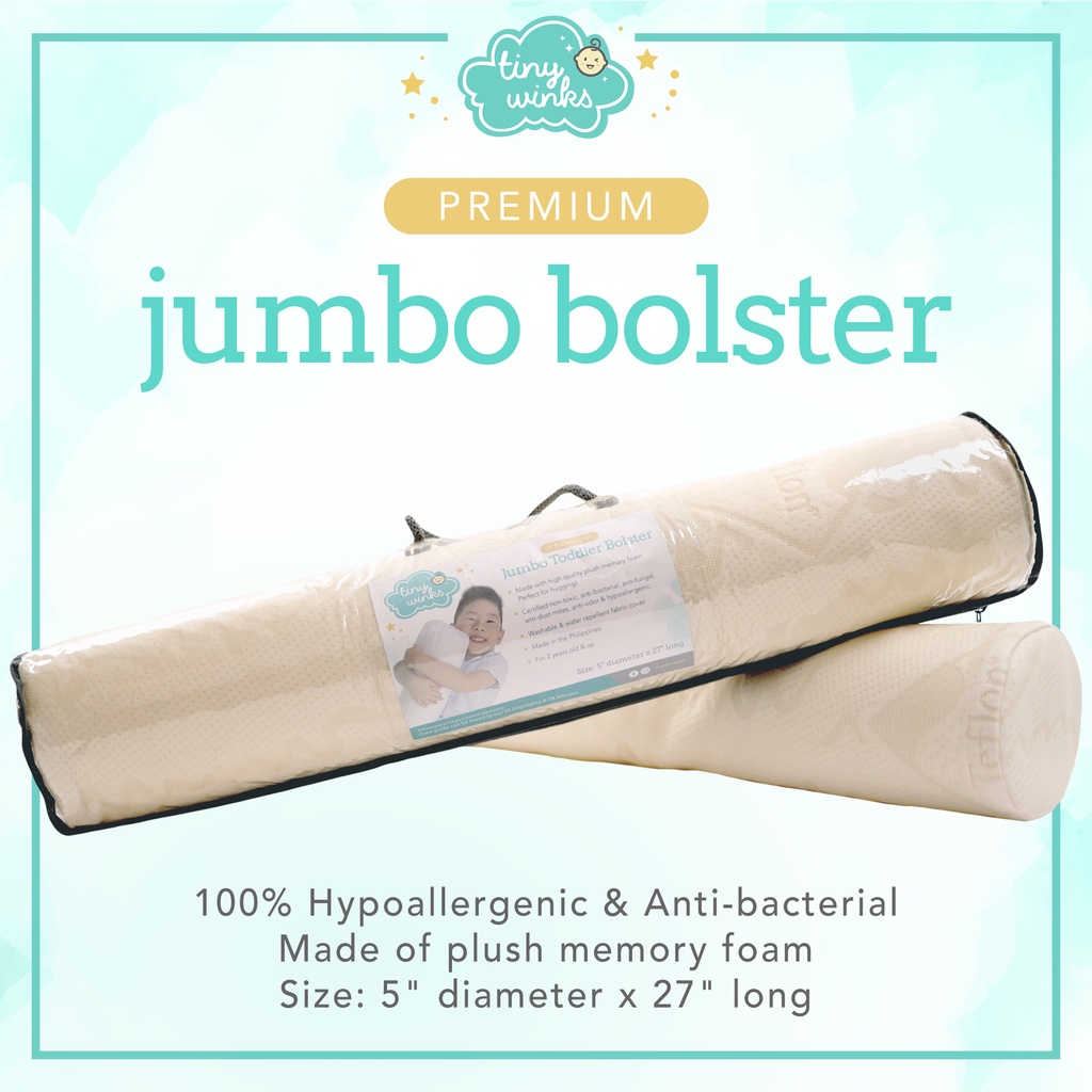 Jumbo Kids Bolster Pillow Memory Foam Shopee Philippines