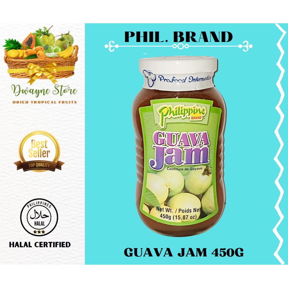 GUAVA JAM 450G, PHILIPPINE BRAND Shopee Philippines