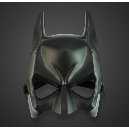 Halloween Half Face Bat Mask Cosplay Props Performance Mask Black ...