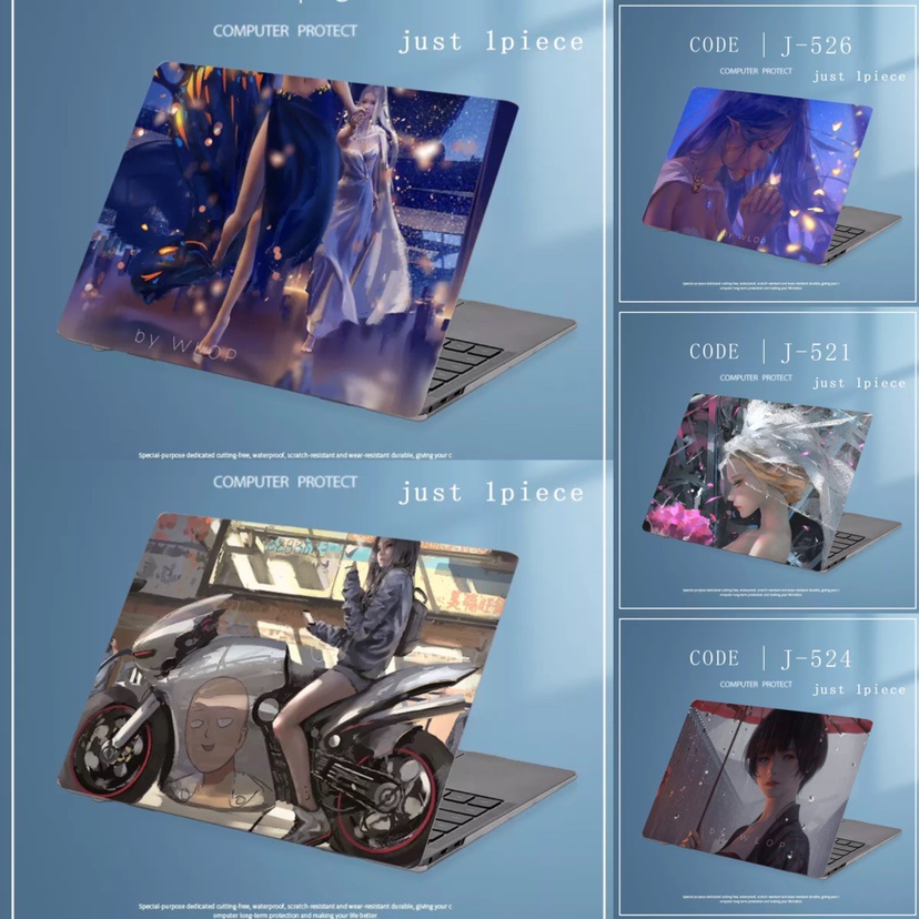 1pc Universal Freely Cut COD Marble Laptop Skin Vinyl Two Sides Laptop