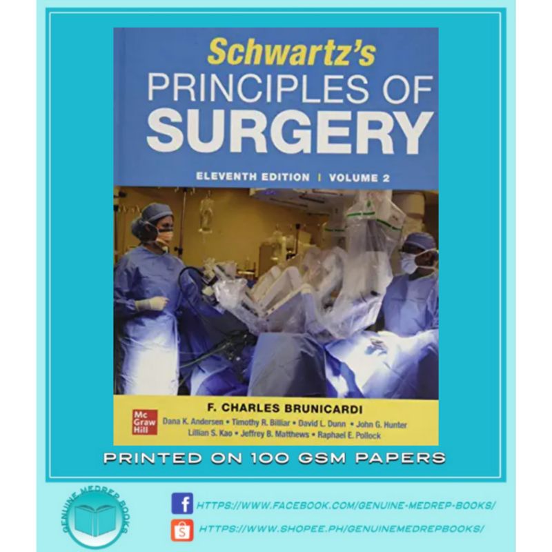 SCHWART'S PRINCIPLES OF SURGERY 11TH EDITION | Shopee Philippines