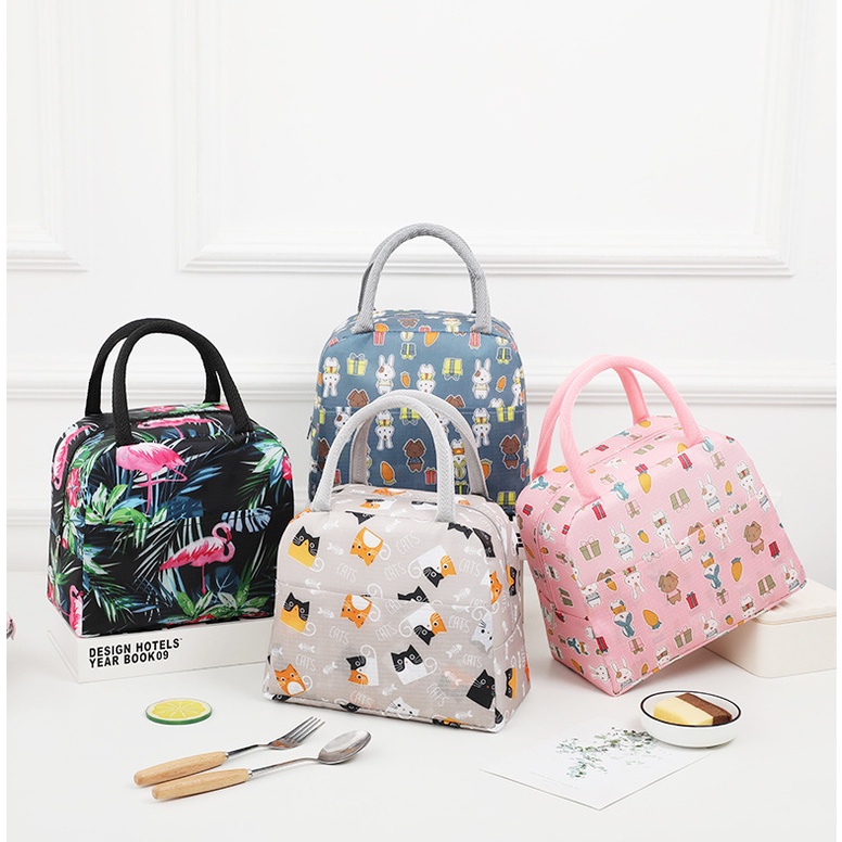 Lunch Bag Tote Bag for Women Girls Kids Insulated Cooler Bag Waterproof  Thermal Leak Proof LuncBag