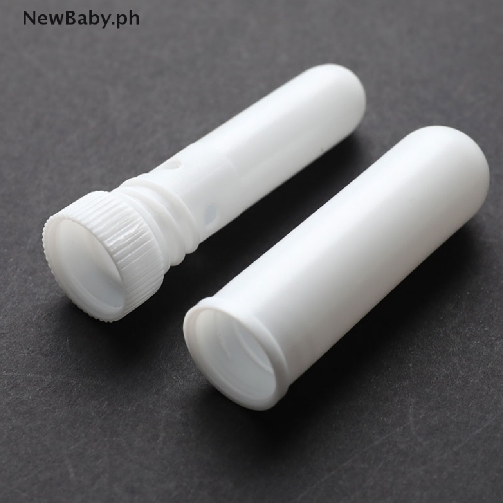 NewBaby 10Pcs Inhaler Stick White Nasal Inhaler Tubes Empty ph | Shopee ...