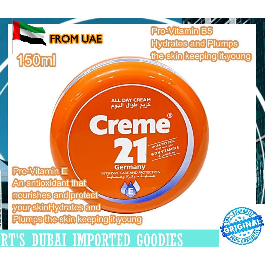 Original Creme 21 Germany Intense Care & Protection All Day ...