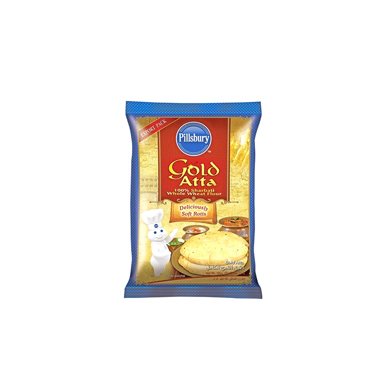 Pillsbury Gold Atta - Sharbati Atta - High Quality Whole Wheat Flour ...