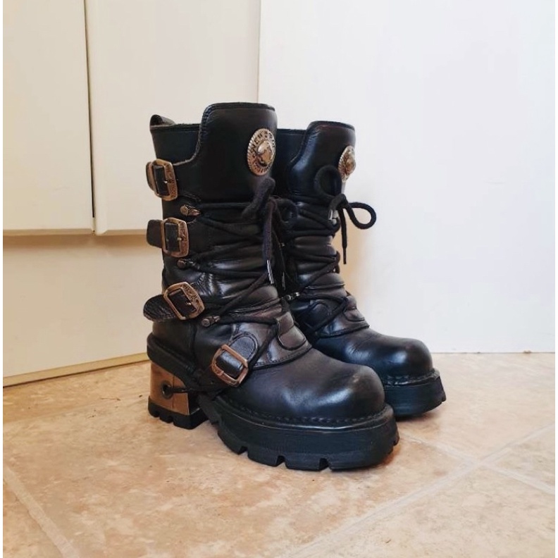 New rock punk boots online