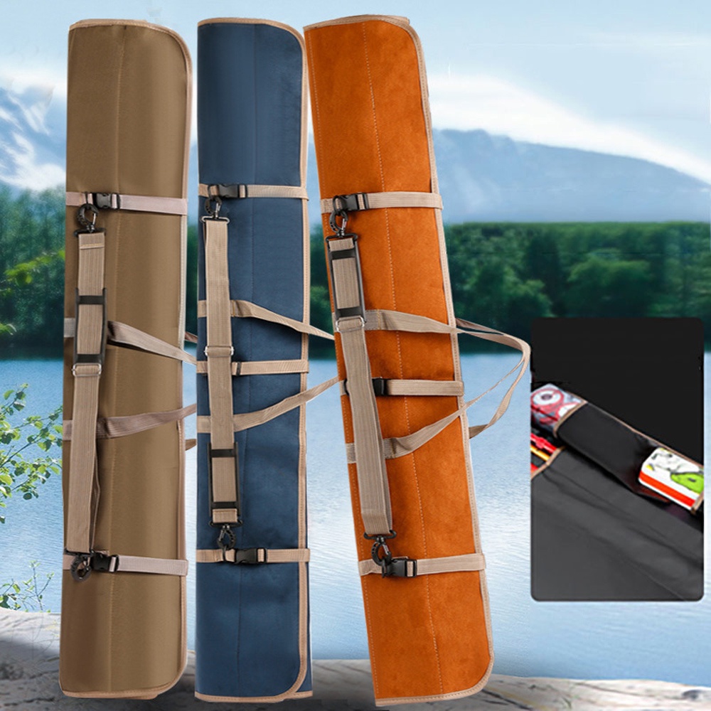 [Ready stock] 120cm150cm Fishing Rod Bag Portable Single Layer Case Fishing Reel Line Lure