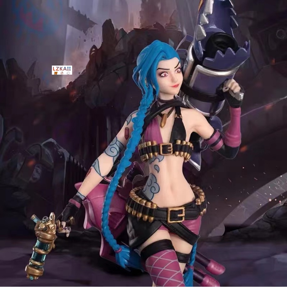 Official Ver 】league Of Legends × Jinx Luxanna Crownguard The Lady Of Luminosity Anime Action