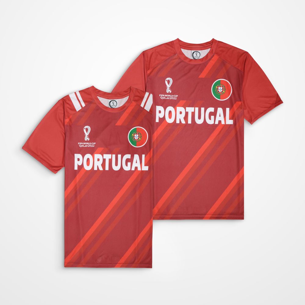 Original Merchandise World Cup Qatar 2022 – Kaos – Mix Youth Portugal ...