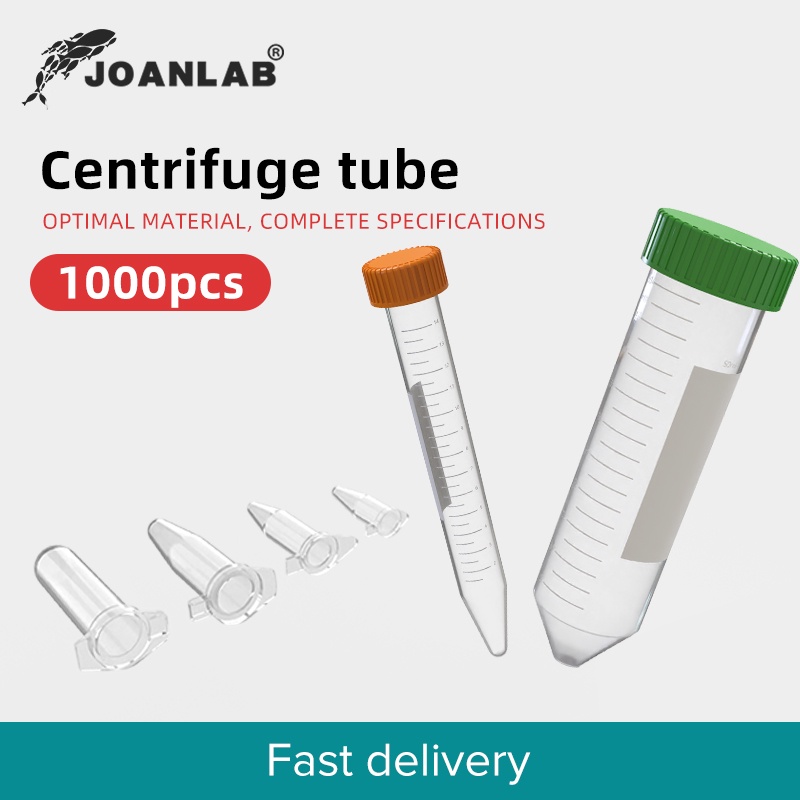 Mini Plastic Centrifuge Tube Graduation 0.2ml 0.5ml 1.5ml 2ml 10ml 15ml ...