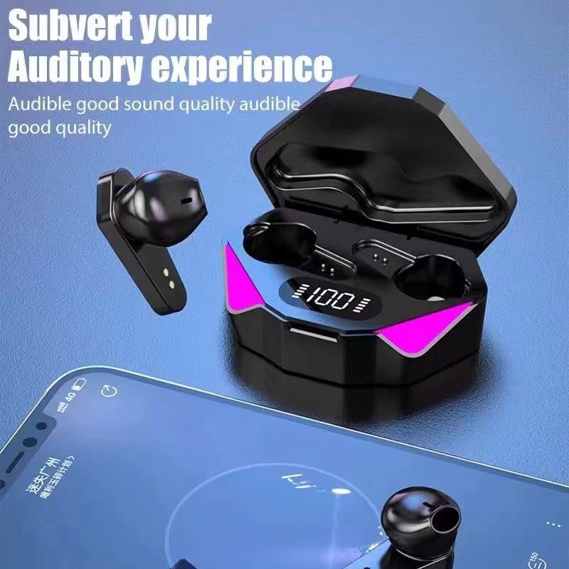 X15 TWS Wireless Earbuds Bluetooth Earphones for Gaming Headset Noise ...