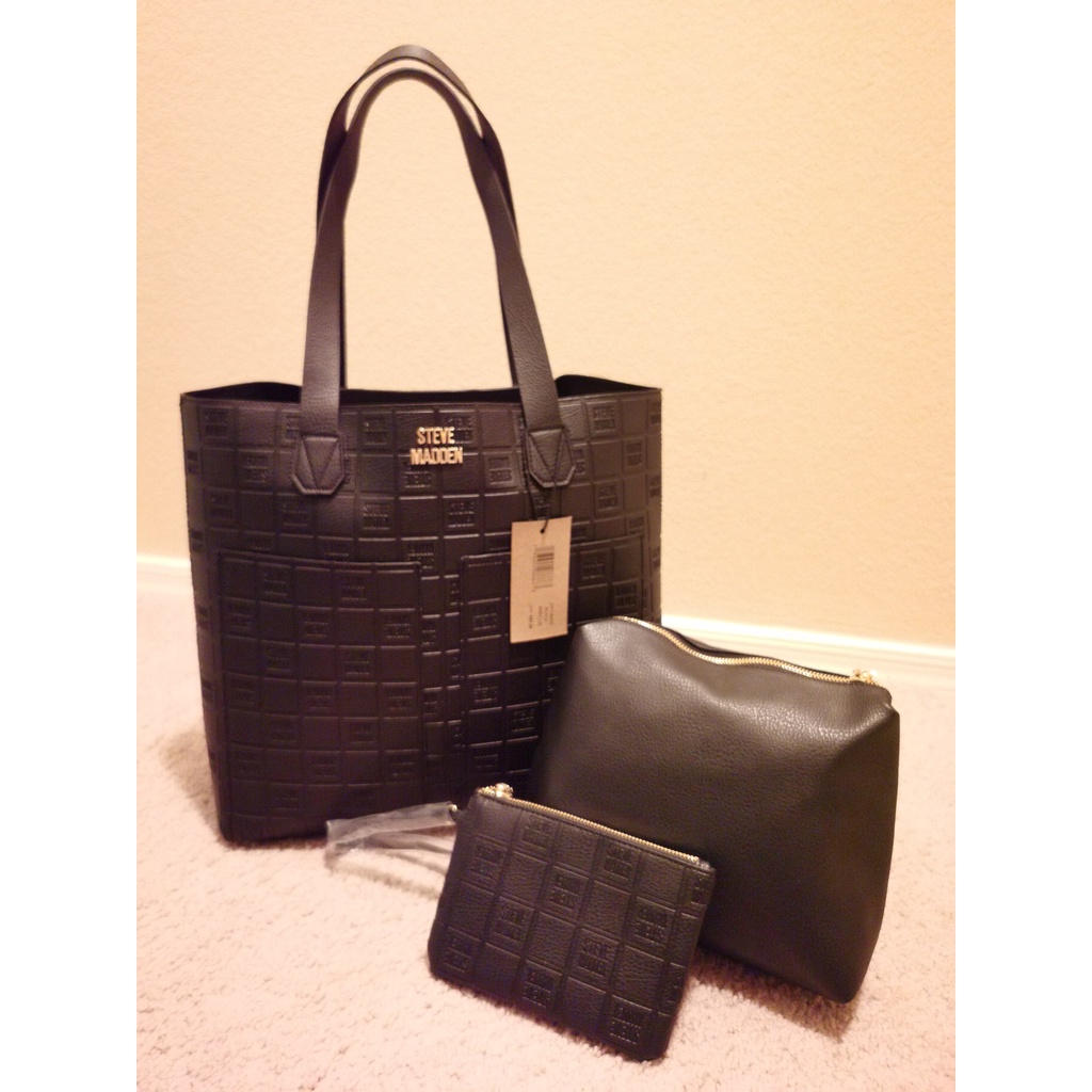 Steve Madden ( Tote Bag Black) Shopee Philippines
