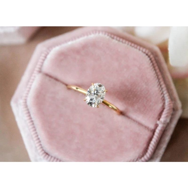 ON SALE 1ct Moissanite diamond store ring with certificate free Ring Engraver