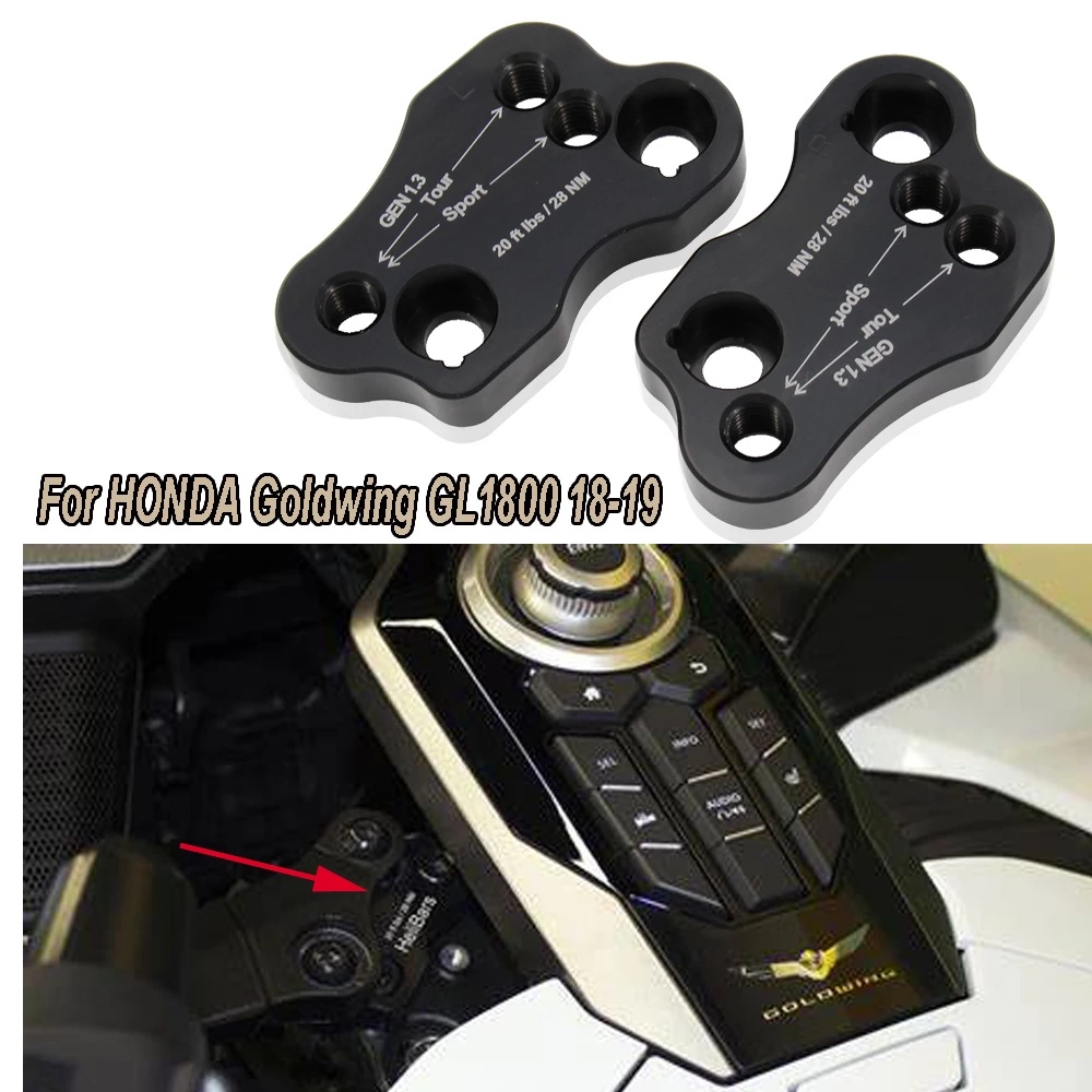 For HONDA Goldwing GL1800 GL1800 18-19 Motorcycle Handle Bar Clamp ...