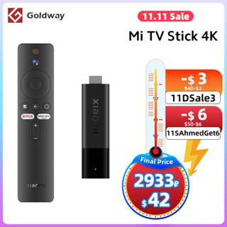 Original Xiaomi Mi TV Stick 4K Android TV 11 2GB RAM 8GB ROM Netflix Wifi  Google