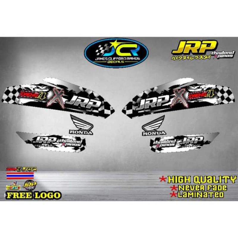 COD TMX 155/125 JRP Stock Decals Stickers | Shopee Philippines