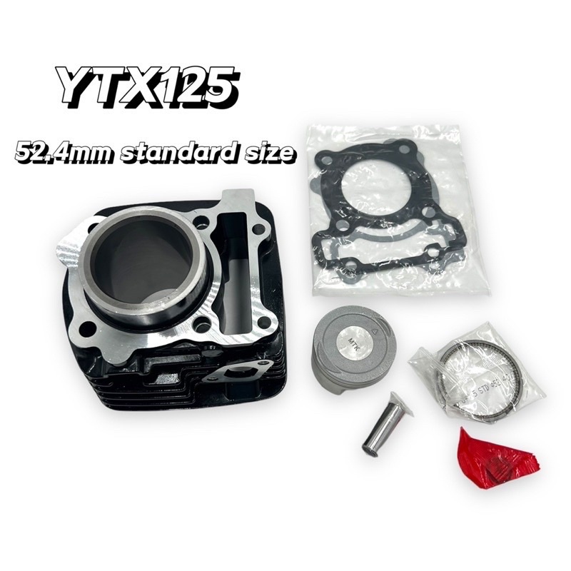 cylinder block set Ytx 125 standard size 52.4mm for motorcycle Yamaha ...