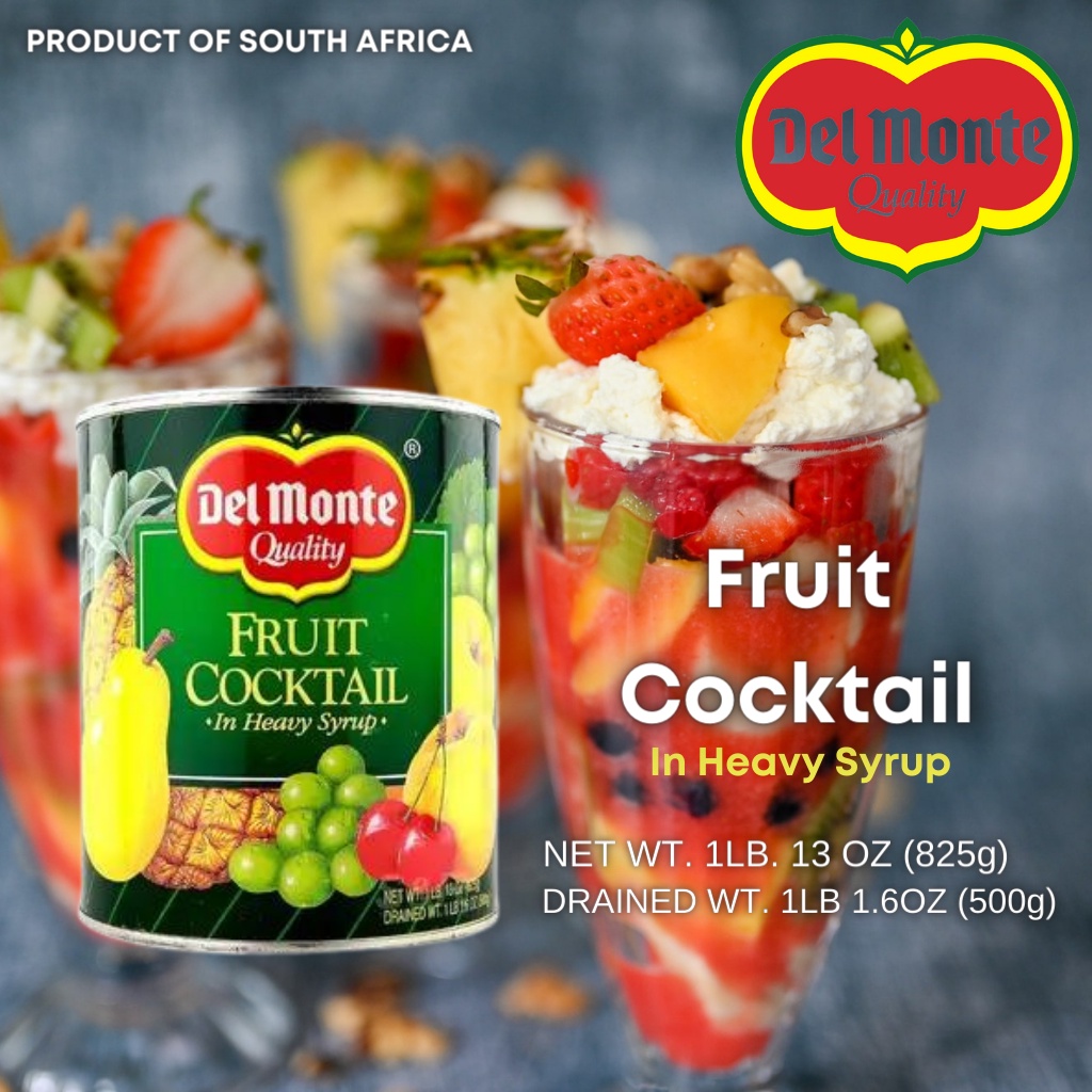 Del Monte Quality Fruit Cocktail In Heavy Syrup 825g Shopee Philippines