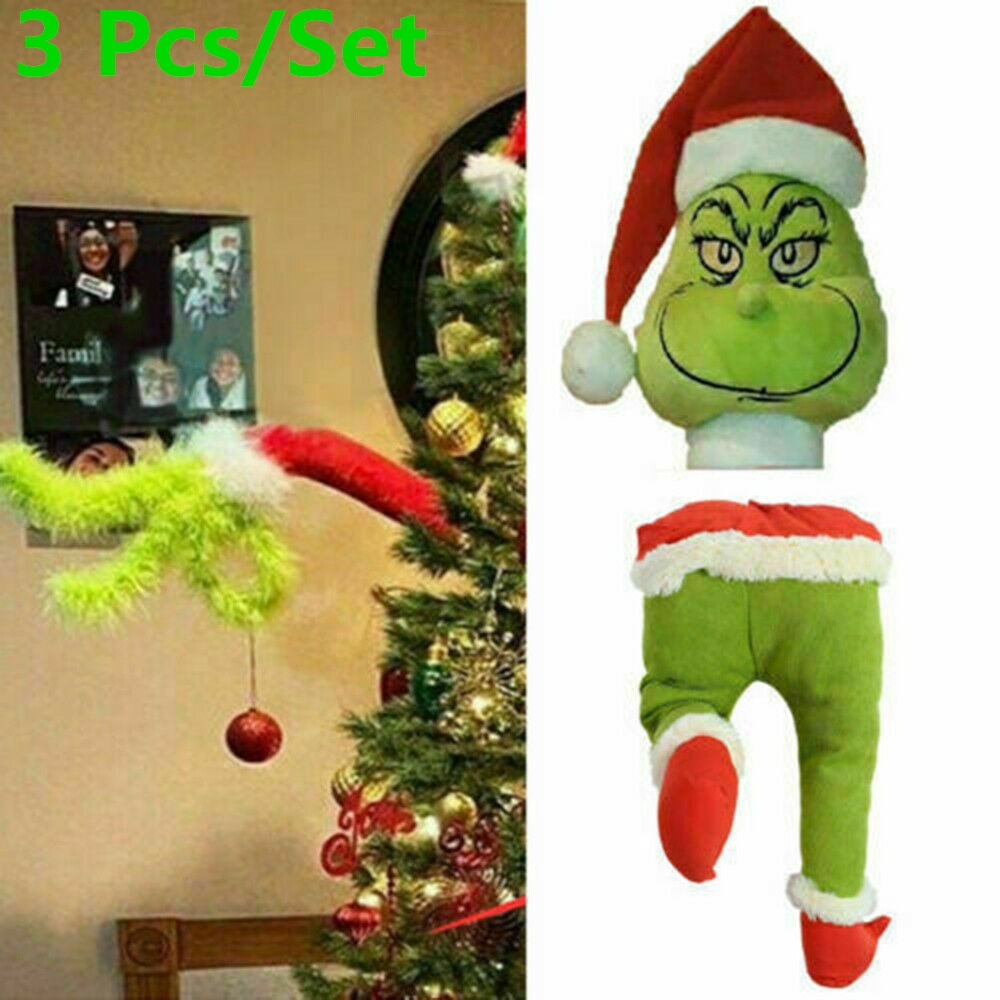 The Grinch Body Tree Decorations,The Grinch Arms Stole for Christmas