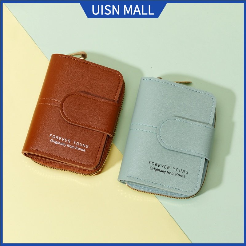 UISN 6108 Korean Wallets Leather Elegant Fashion Ladies Wallet Cute