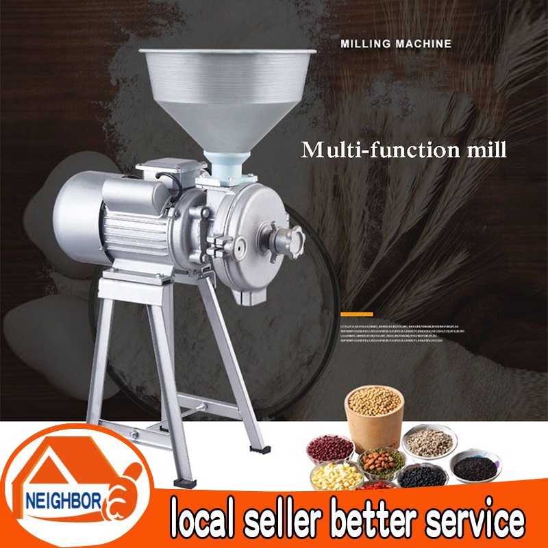 Wet and Dry Grinders Corn Rice Coffee Cocoa Grinding Heavy Duty