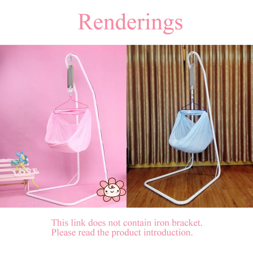 Spring cradle with outlet stand