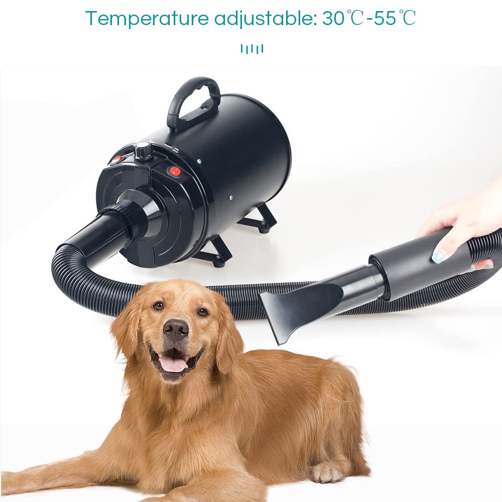 2800W Power Hair Dryer For Dogs Pet Dog Cat Grooming Blower Warm Wind