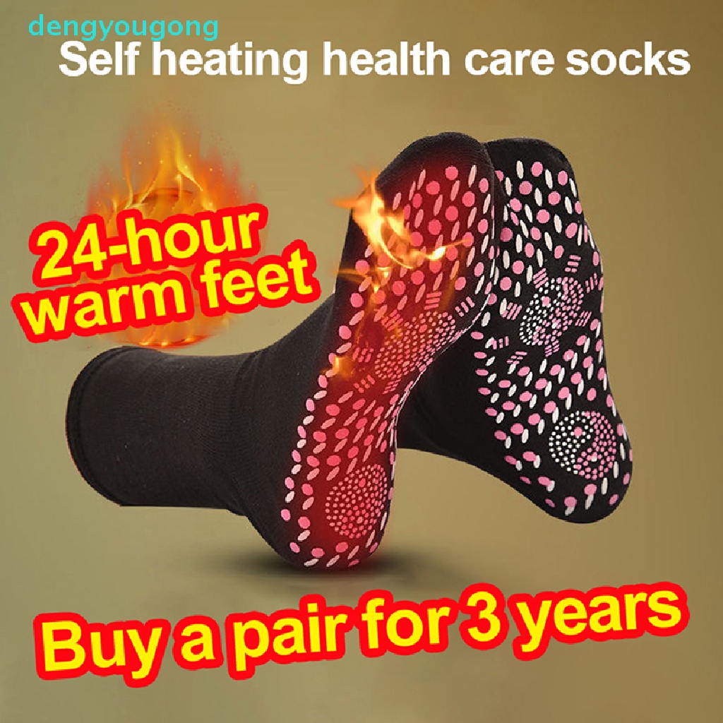 dengyougong Self-heag Socks Men Women Foot Massage Magnetic Therapy ...